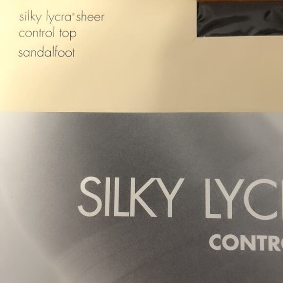 NWT Casual Corner Control Top Hosiery Black Silky Lycra Sheer Size A & B Bundle - Picture 3 of 7